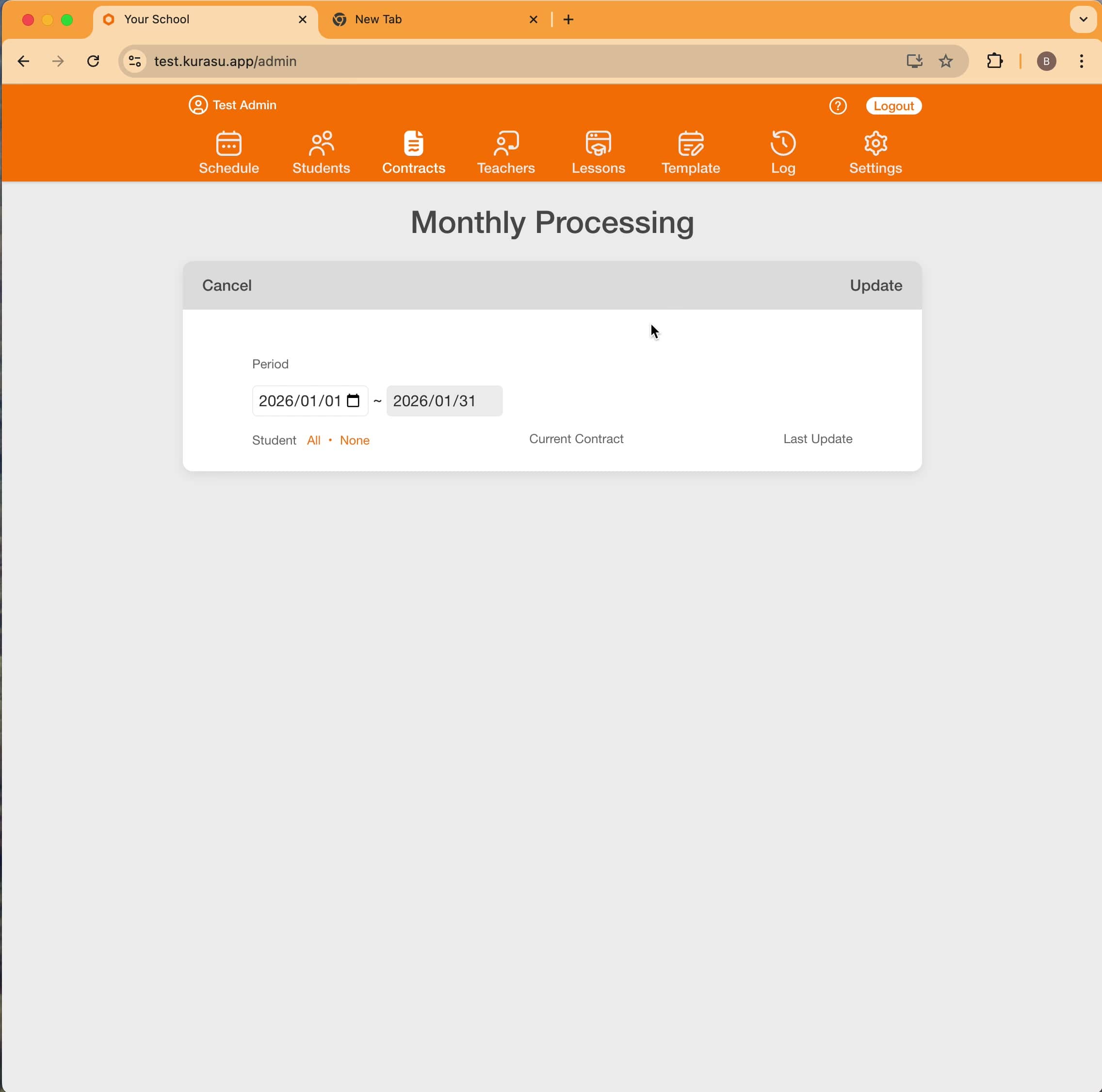 Renew Monthly Contracts